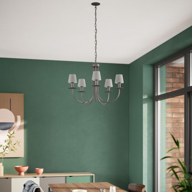 Skærm Kegle Lokombi XS 10x9 cm Grå