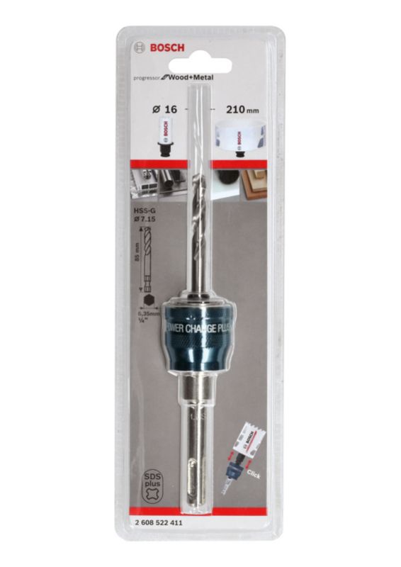 Adapter til Bosch SDS-plus hulsave