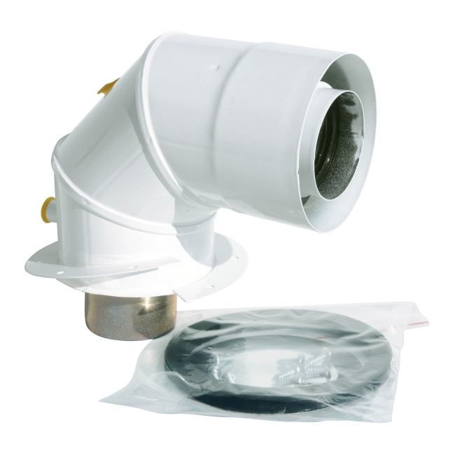 Spiroflex Ferroli vinkeladapter med tilslutninger