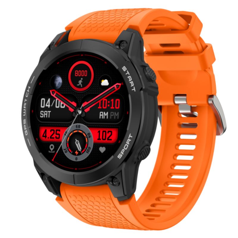 AIWA smartwatch SW-A2000 IP68 BT 400mAh Sort 1 stk.