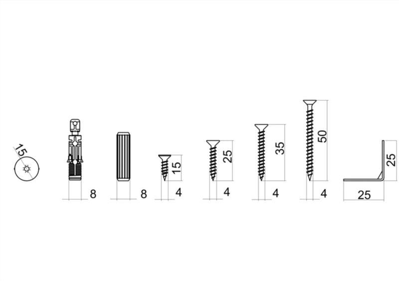 GoodHome Caraway monteringsudstyr