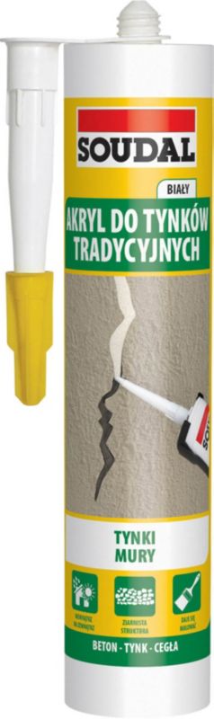 Soudal akryl til puds 280 ml