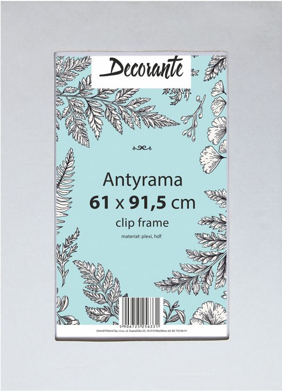 Plexiglas antiramme 61 x 91,5 cm