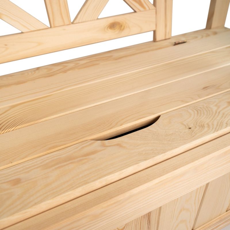 KADAX havebænk med opbevaringskasse Lena rå 1 stk.