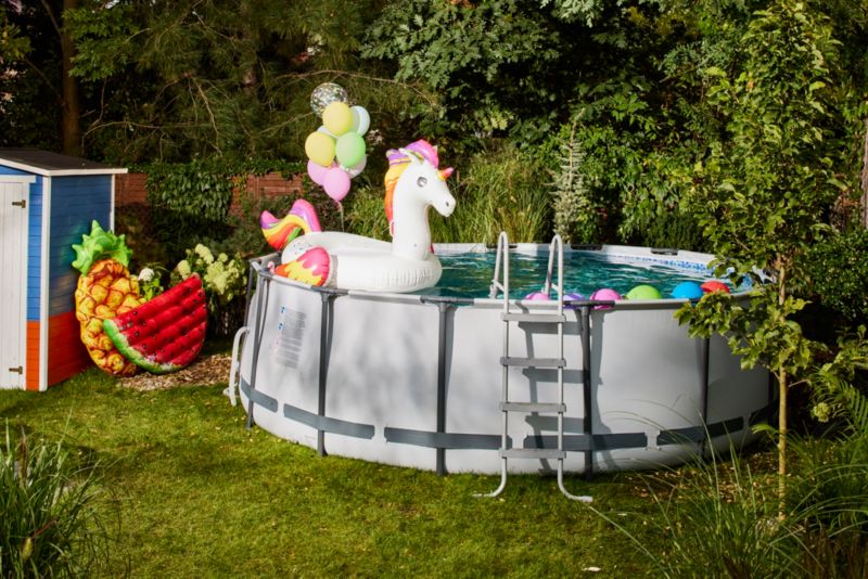 Bestway stelpool med filter 3,05 x 0,76 m