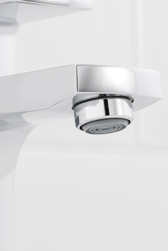 GoodHome Lesnoy krom bordmonteret vandhane til håndvask