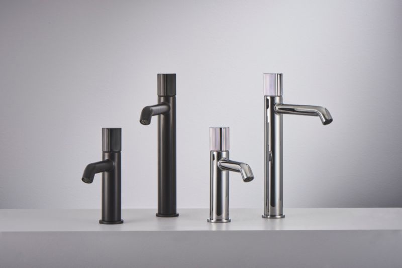 GoodHome Levanna M vaskebatteri i mat‑sort