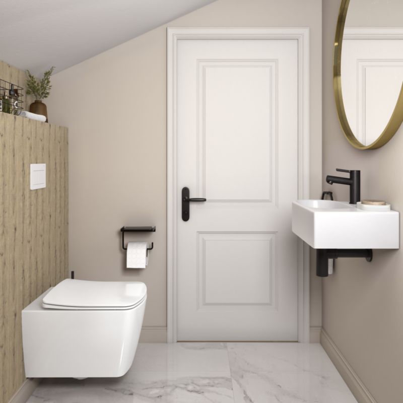 GoodHome Maza M vaskebatteri i mat‑sort