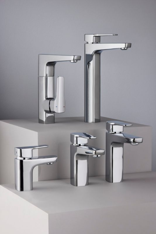 GoodHome Teesta L vaskebatteri med drejelig tud