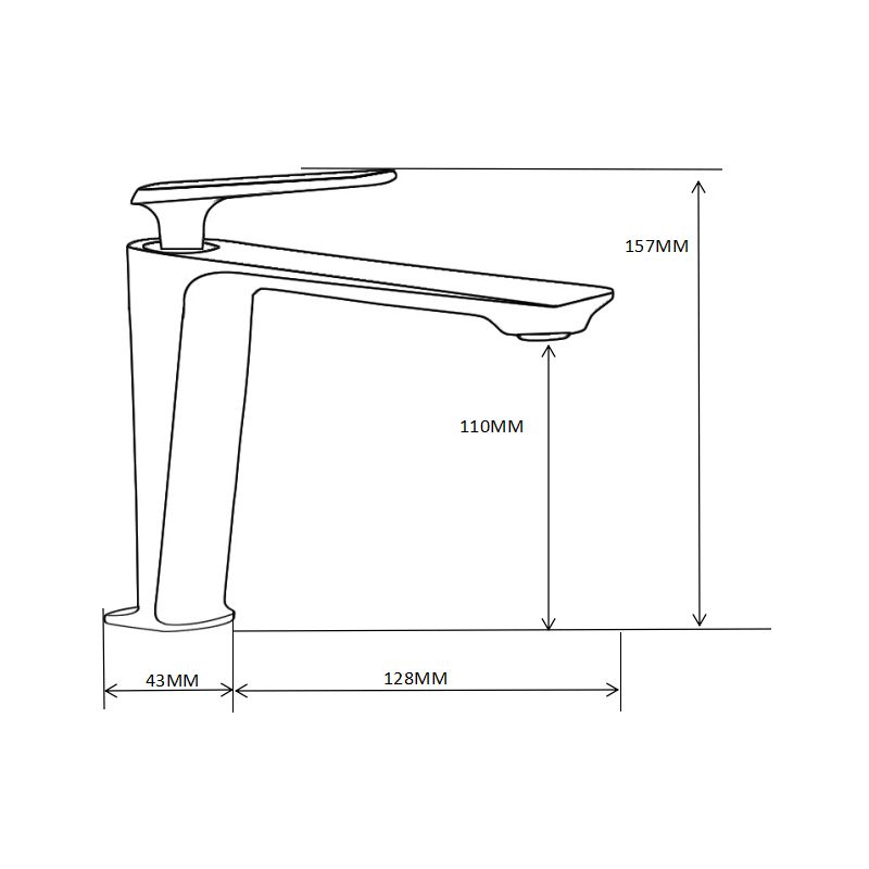 Mexen Ares gulvaskebatteri 1 stk.