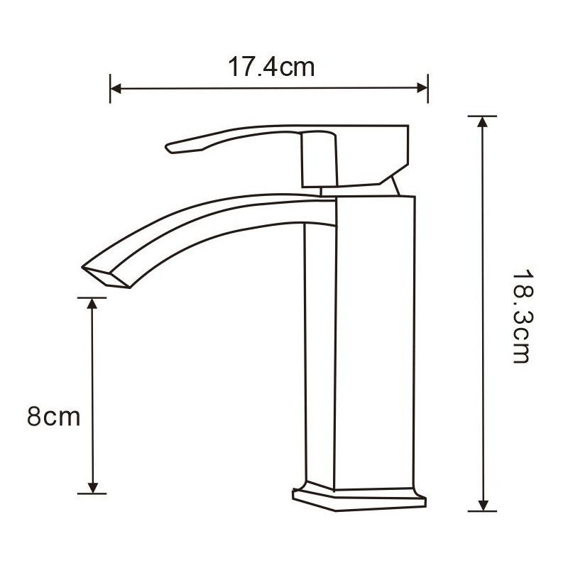 Mexen Libra sort vaskebatteri 1 stk.