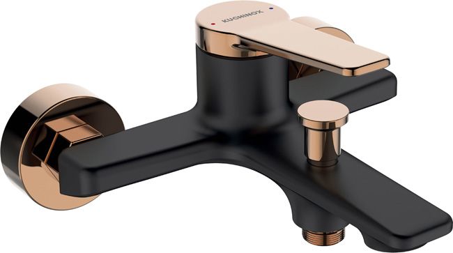 Kuchinox Alanis badekarbatteri sort / rosaguld