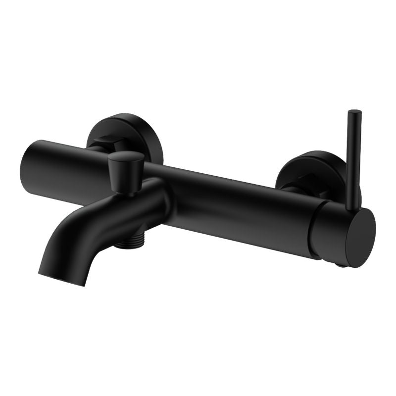 Riva badekarbatteri i mat sort