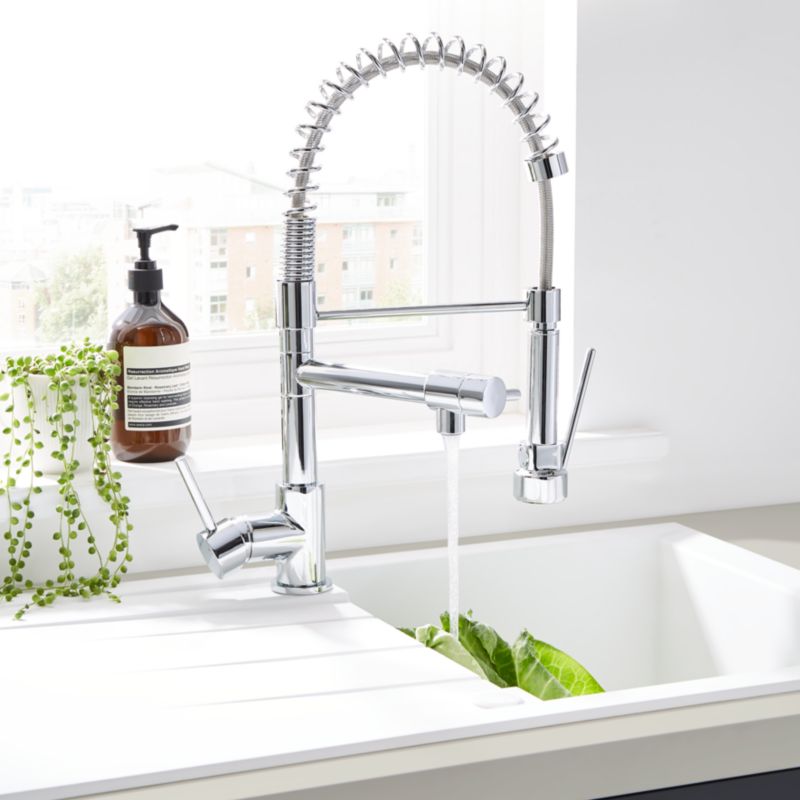 Bilbrough køkkenarmatur med udtrækkelig tud i krom