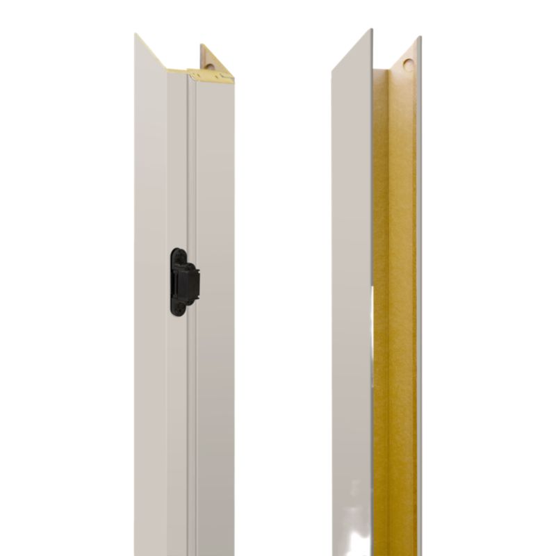 Fortia justerbar karmbasis 95-115 mm venstre til døre uden fals i kasjmir