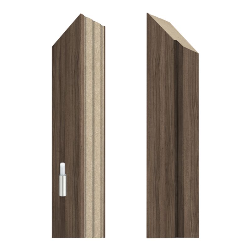 Fast karmbasis Fortia højre valnød