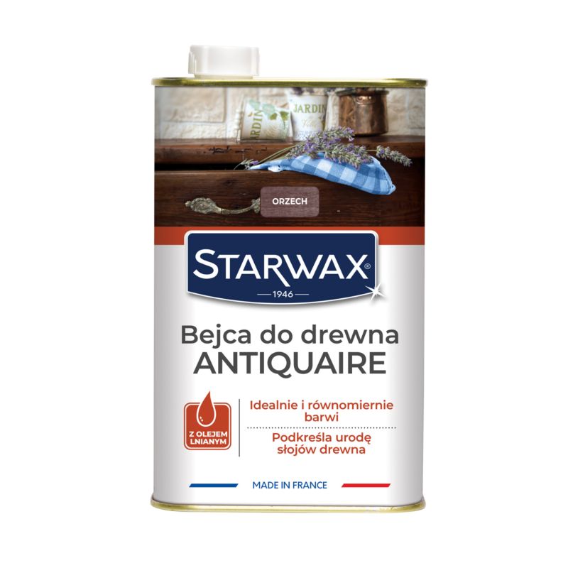 Starwax bejdse til råtræ valnød 0,5 l