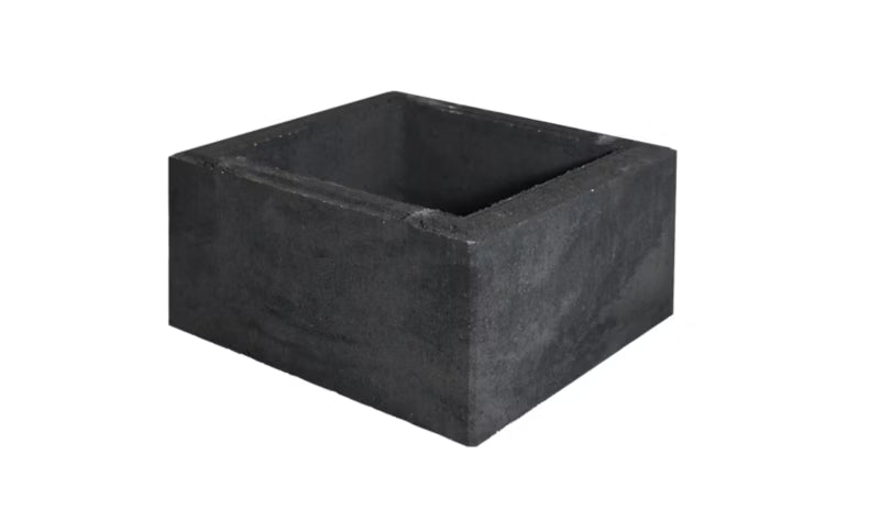 Betonblok Tora BTR40 40,3x40,3x20 cm Nero