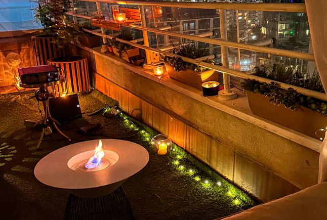 Fritstående biokamin BiokominkiGMT Universe mat hvid 1 stk.