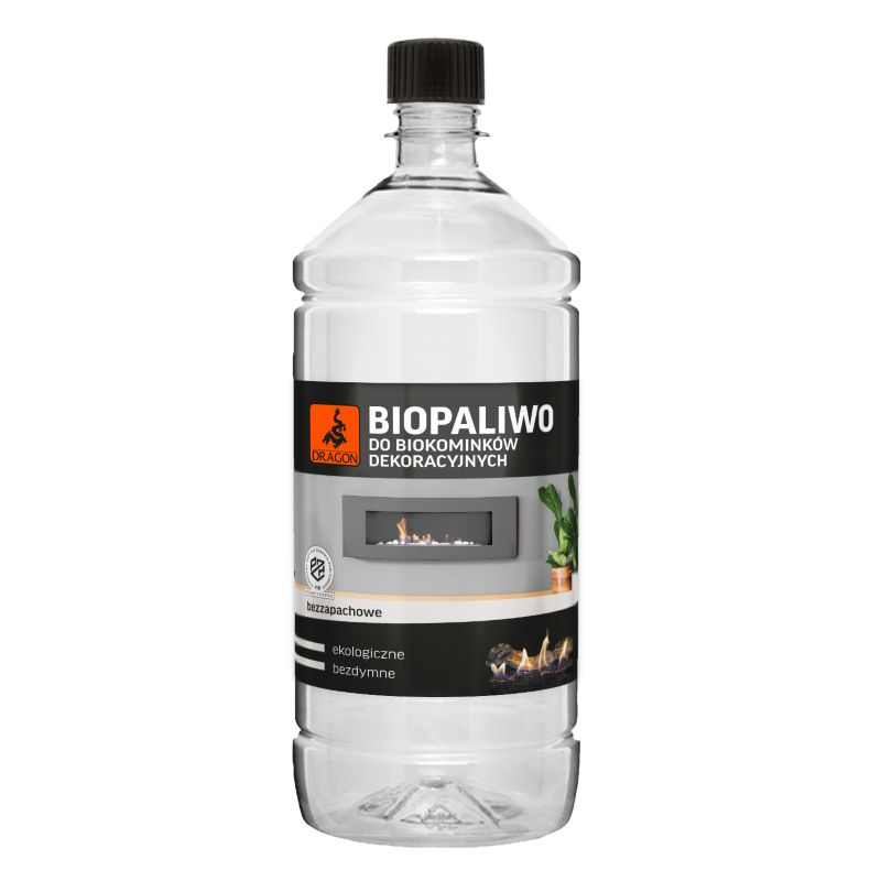 Bioethanol Lugtfri 1 Liter Klar