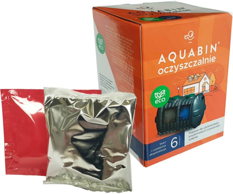 Biopræparat til Aquabin renseanlæg