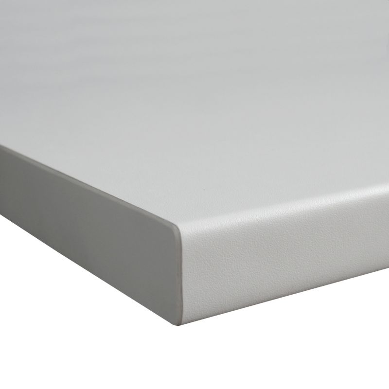 Hvid badeværelsesbordplade Biuro Styl 231L R3 1U 458x800x28 mm 1 stk.