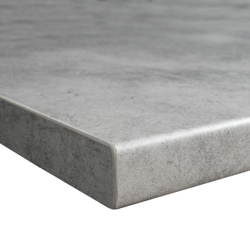 Biuro Styl industrial badeværelsesbordplade 459S R3 1U 458x600x28 mm 1 stk.