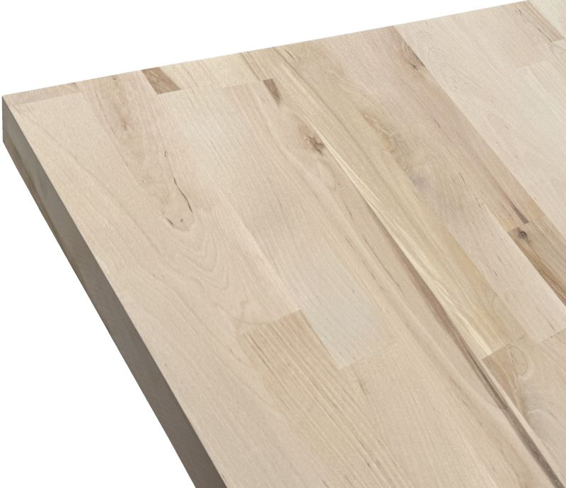 Træbordplade 2,7 x 62 x 300 cm i birk