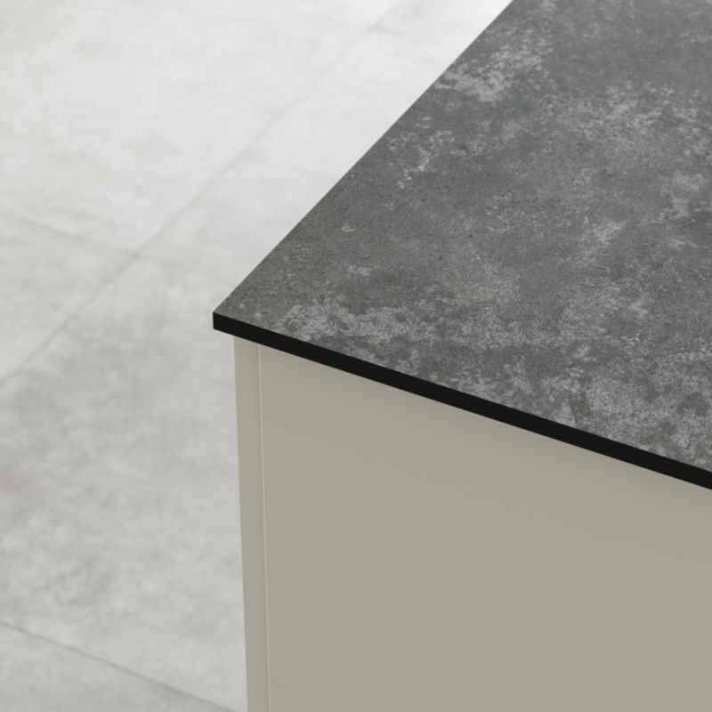 GoodHome Nepeta kompaktlaminatbord 1,2 x 62 x 300 cm keramisk mineral