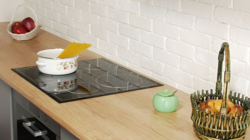 Laminatbord Biuro Styl 2,8 x 62 x 305 cm i egetræ Faro 982S