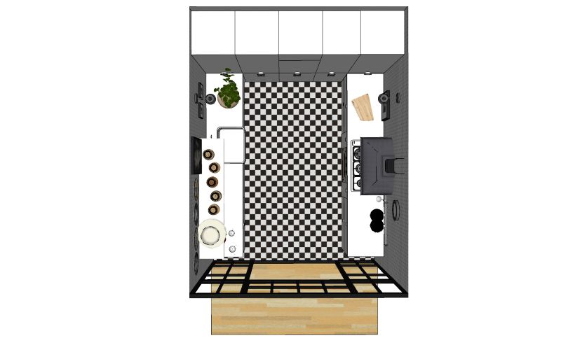 GoodHome Berberis laminatbord 3,8 x 62 x 300 cm hvid supermat