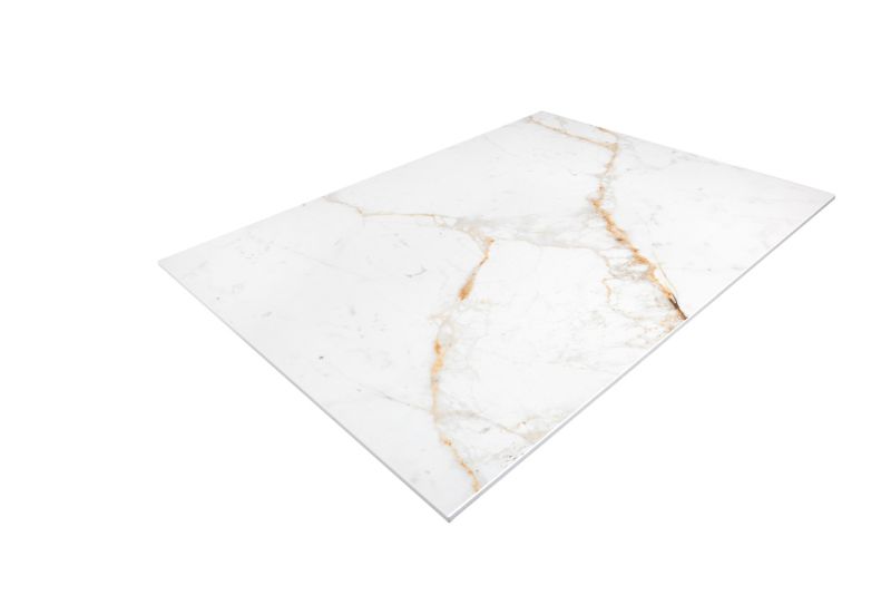 Badeværelsesbordplade Abu-Dhabi 60,4 x 45,3 x 0,6 cm Hvid