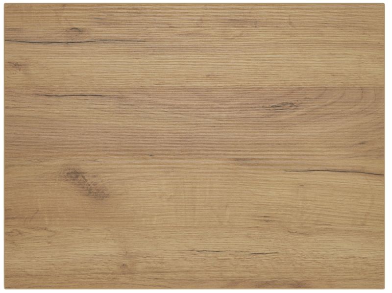 Line badeværelsesbordplade 60,4 x 45,3 cm i gylden eg