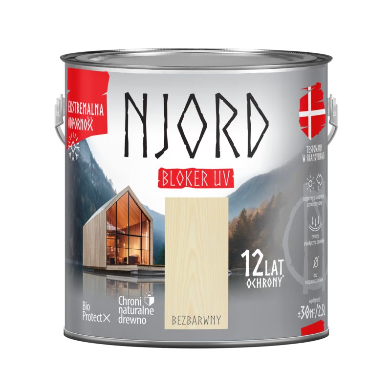Njord UV-blokker klar 2,5 l