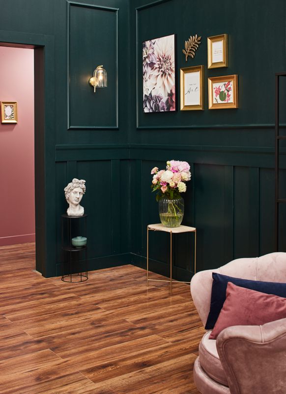 MDF-vægpanel Modern 2 m