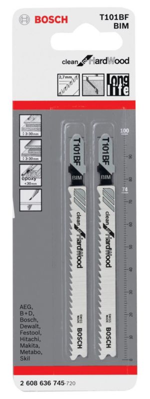 Bosch 101BF bimetal klinge 3-30 mm