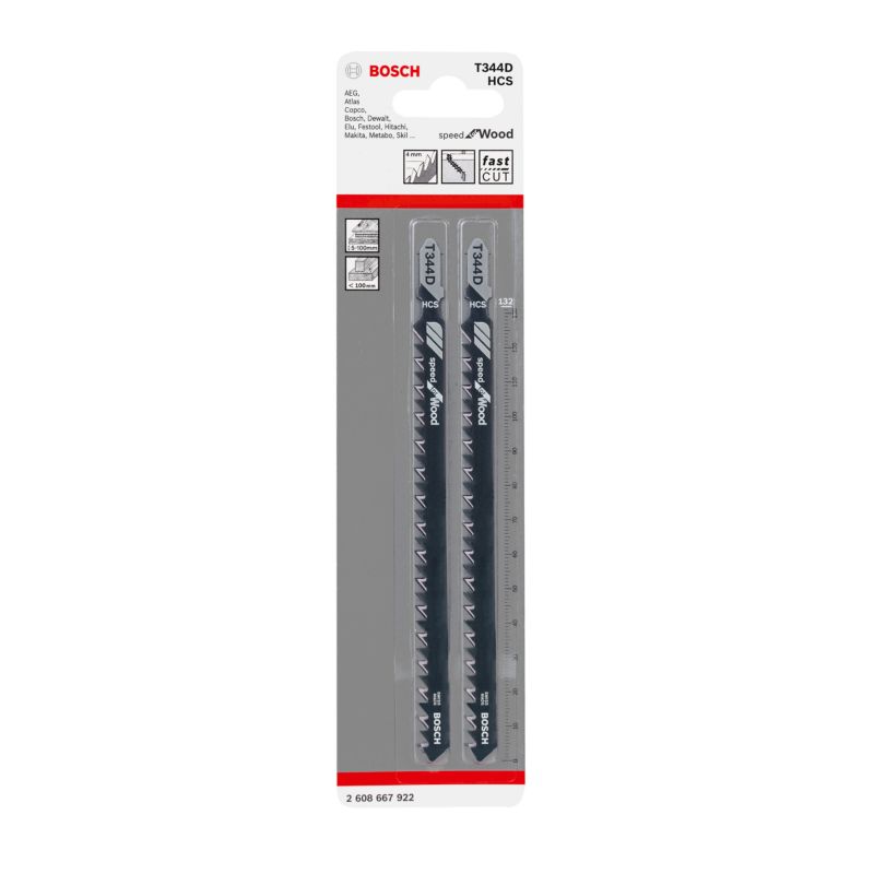 Bosch 344D bræddeblad 5-100 mm