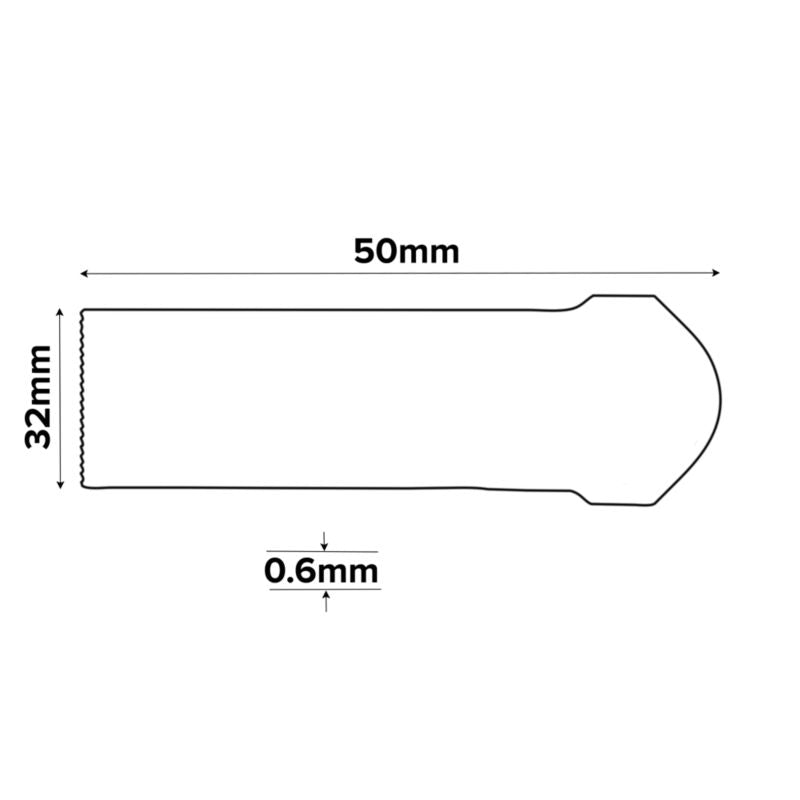 Bosch Starlock BIM brædtesavklinge 50 x 32 mm
