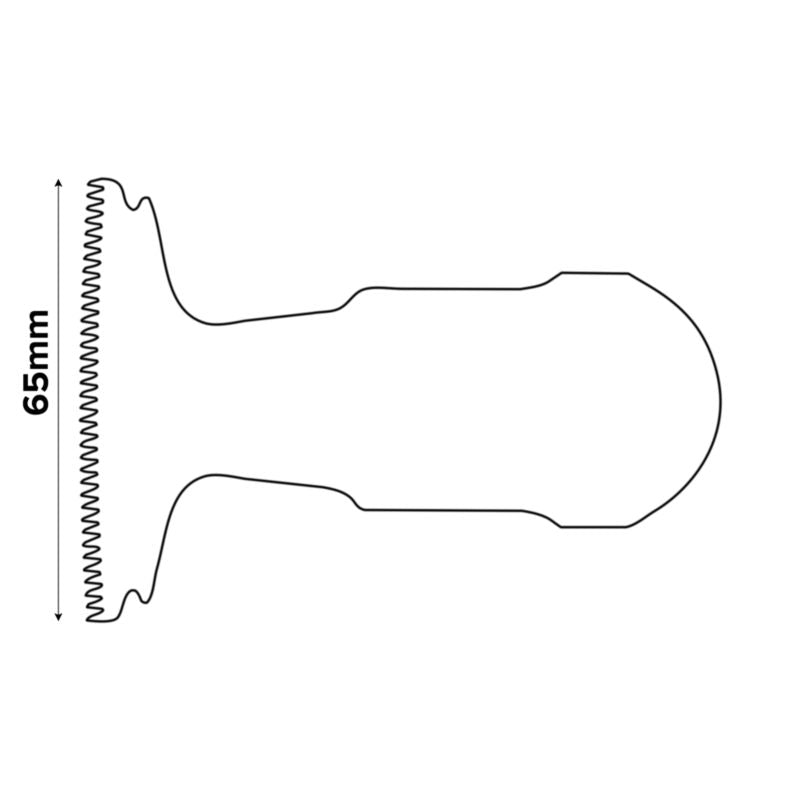 Bosch Starlock HCS klinge 40 x 65 mm