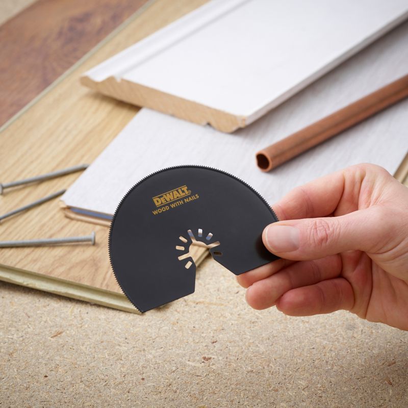 Halvrund klinge DeWalt 100 mm