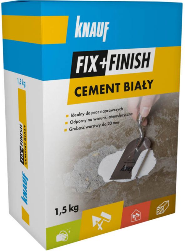 Knauf Fix Finish hvid cement 1,5 kg