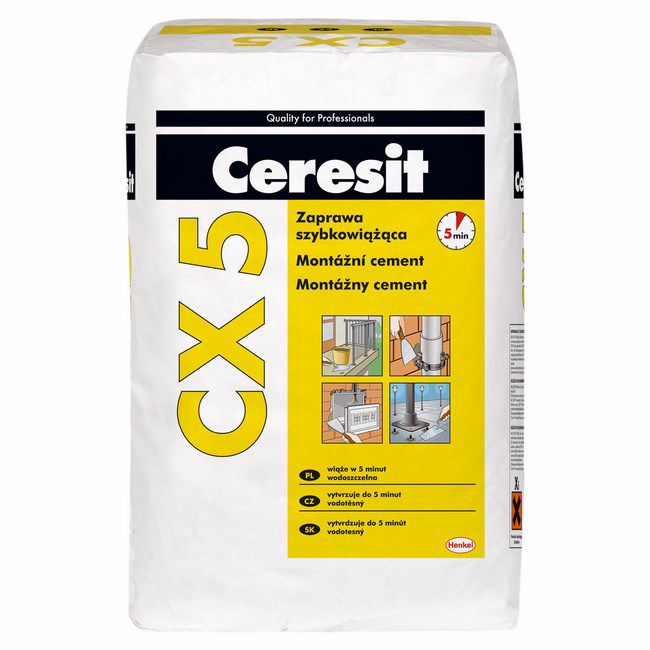 Ceresit CX monteringscement - 5 20 kg