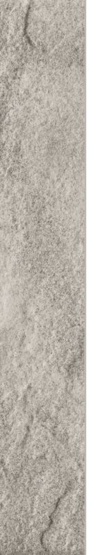 Frostbestandig glaseret sokkel Sohn Kwadro 7,2 x 40 cm gråskifer