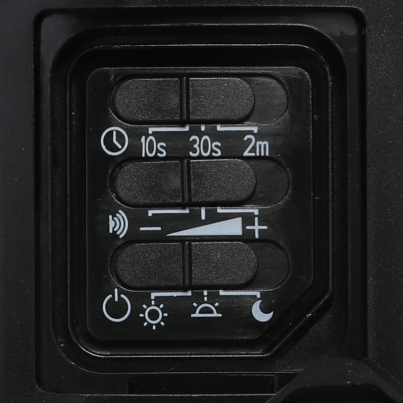 GoodHome Davern IP65 bevægelsessensor i mat-sort