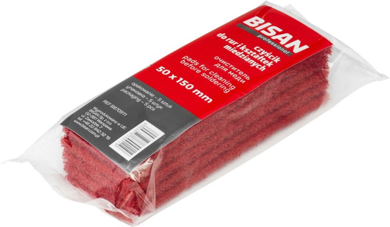 Bisan kobberrens 5 x 15 cm, 5 stk.