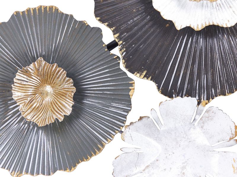 Vægsdekoration Potassium Metal Grå 1 stk.