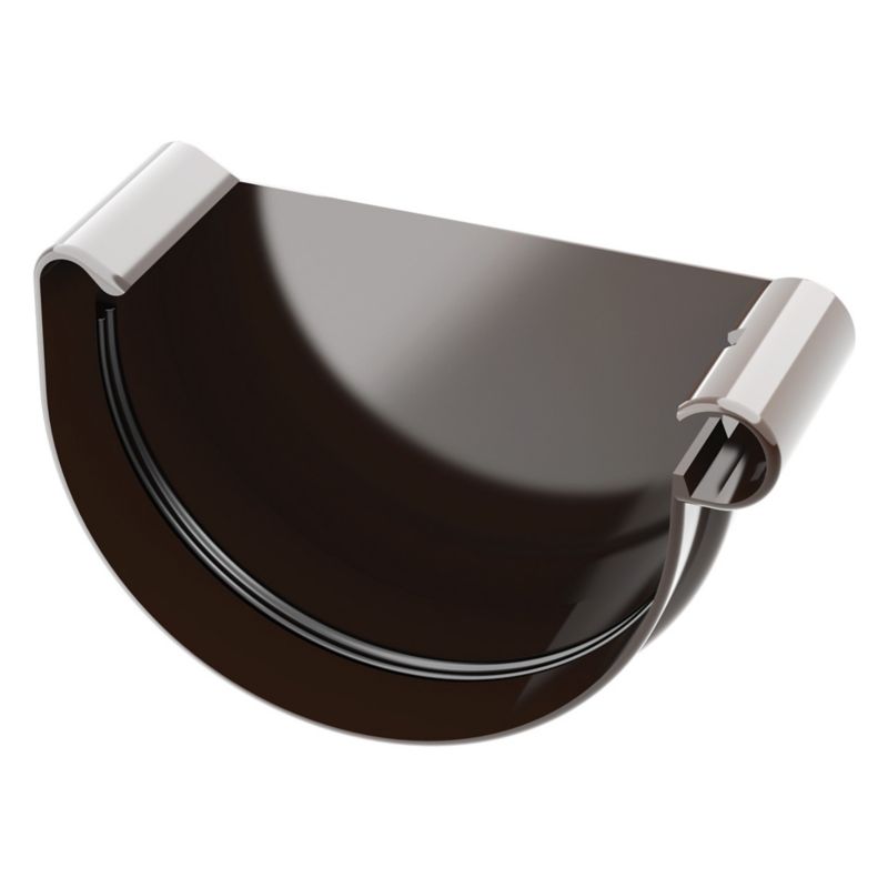 Endestykke Ocean 125 mm brun højre