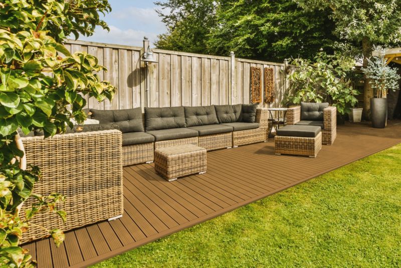 Komposit terrassebræt DLH 20 x 105 x 2000 mm