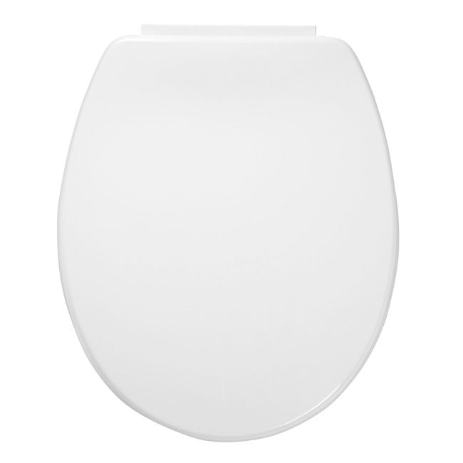 Himara WC-sæde i hvid polypropylen