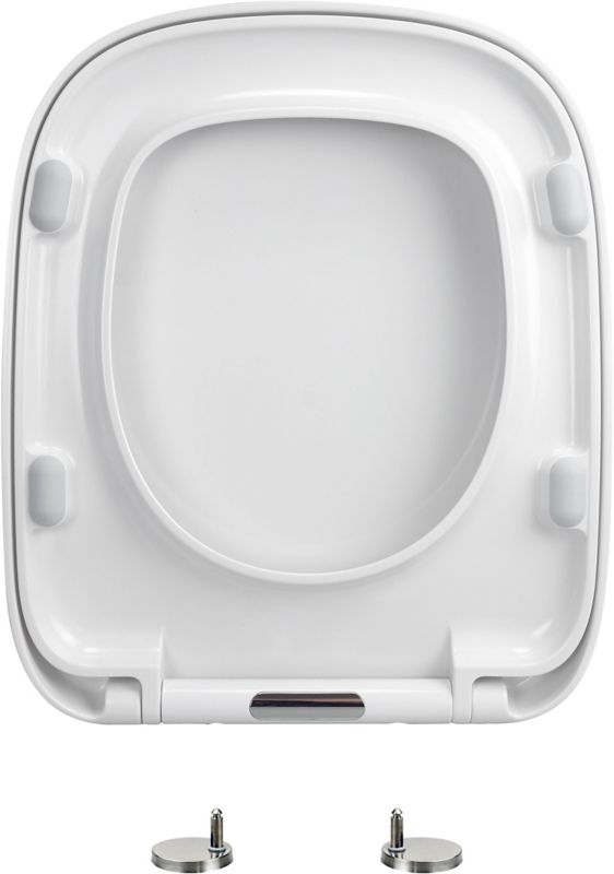 Stilo WC-sæde i duroplast med soft-close, hvid